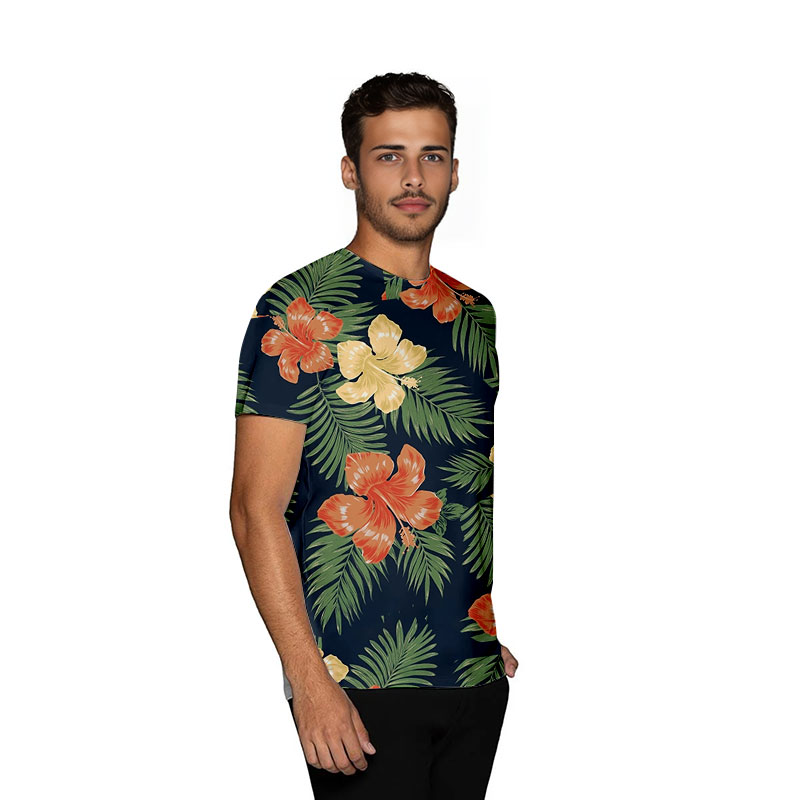 Round neck T-shirt-04